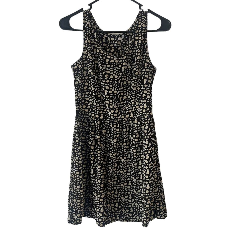 Nine Bird Y2k Women's‎ Size Small Spot Key Hole Open Back Mini Dress